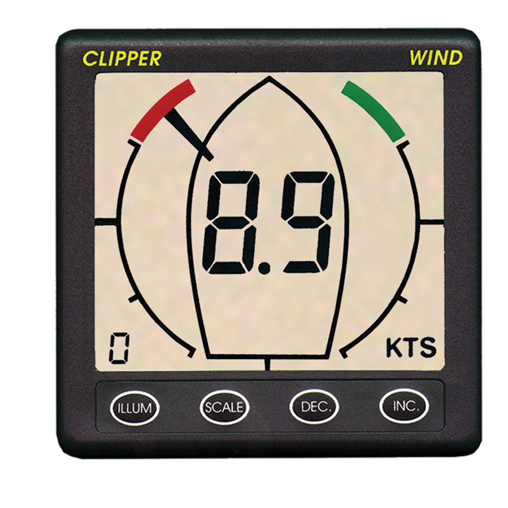 Clipper Wind Repeater Display - Deckhand Marine Supply