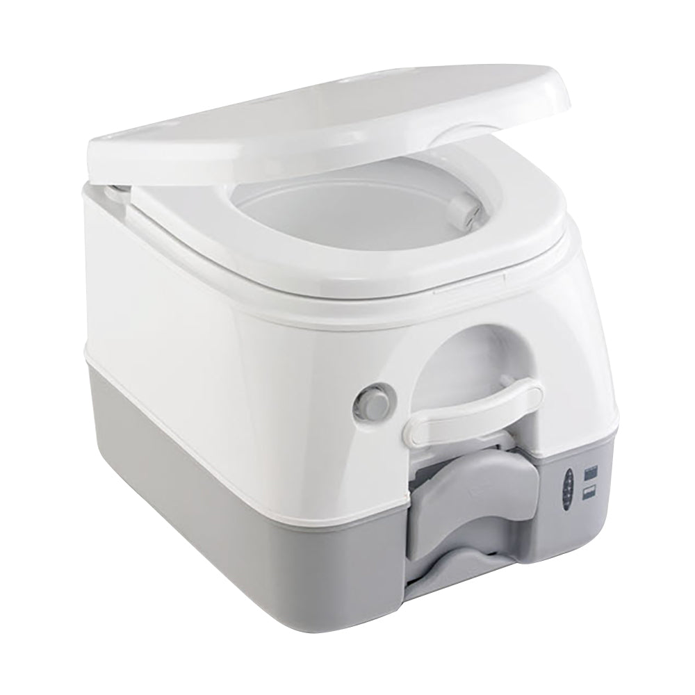Dometic 974 Portable Toilet w/Mounting Brackets -2.6 Gallon - Grey - Deckhand Marine Supply