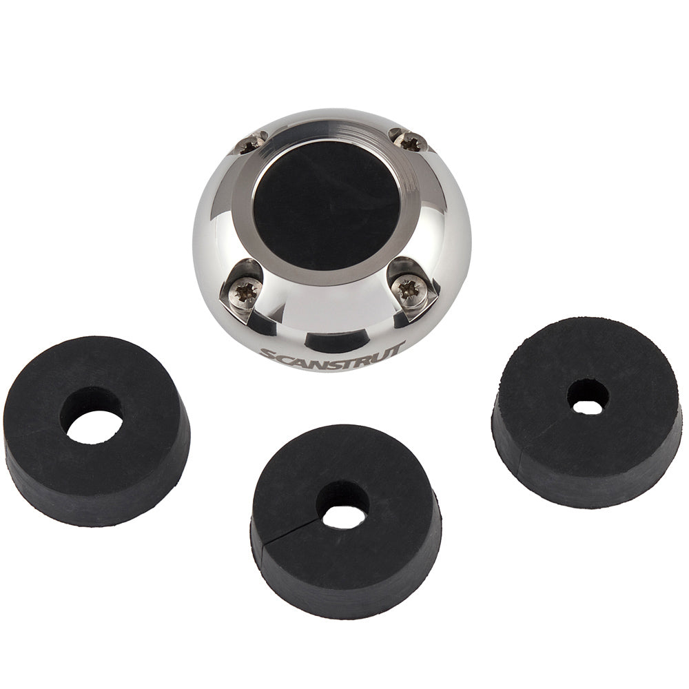 Scanstrut DS30-S Vertical Cable Seal - Stainless Steel - Deckhand Marine Supply