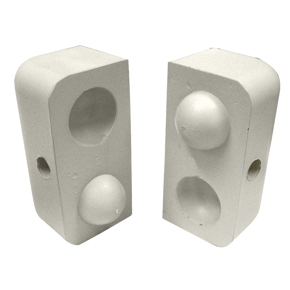 Dock Edge Dockap Premium Foam Profile Large 2" Cap - Putty - Deckhand Marine Supply
