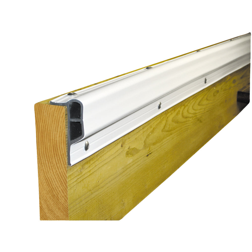 Dock Edge Dockguard Economy PVC Profile 10ft Roll - White - Deckhand Marine Supply