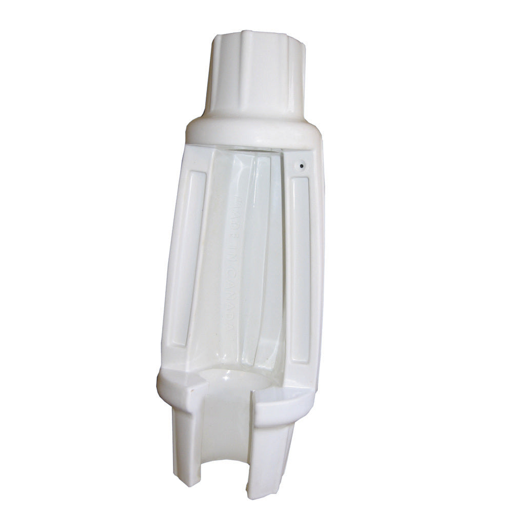 Dock Edge Torpedo Bumper 18" - White - Deckhand Marine Supply