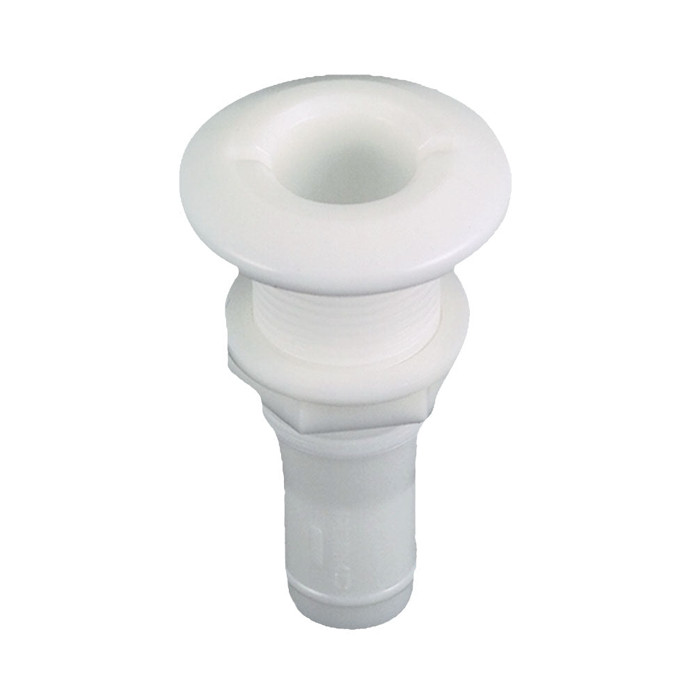 Perko 3/4" Thru-Hull Fitting f/ Hose Plastic MADE IN THE USA - Deckhand Marine Supply