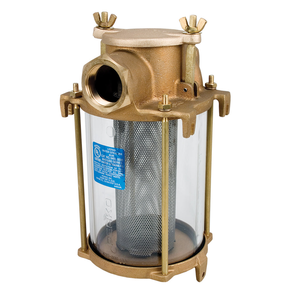 Perko 2" IPS Intake Strainer Bronze Made in the USA - Deckhand Marine Supply