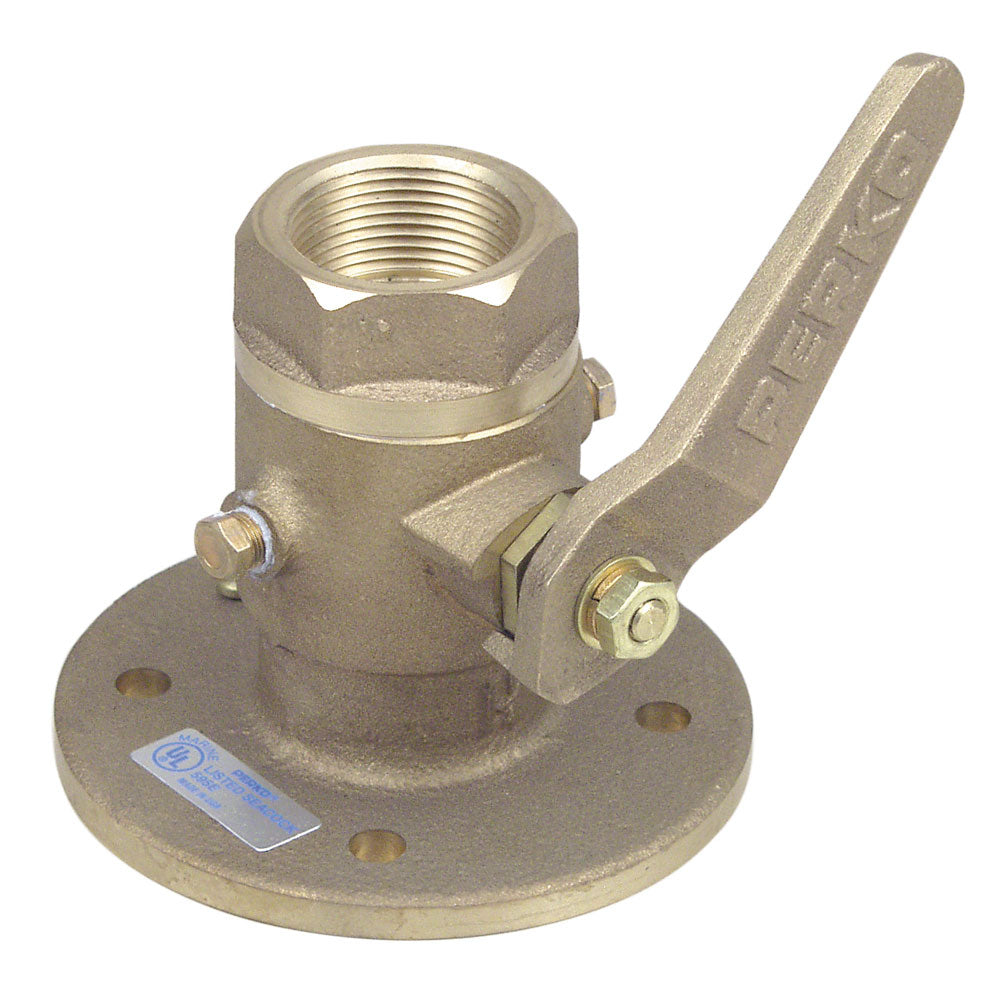 Perko 1" Seacock Ball Valve Bronze MADE IN THE USA - Deckhand Marine Supply
