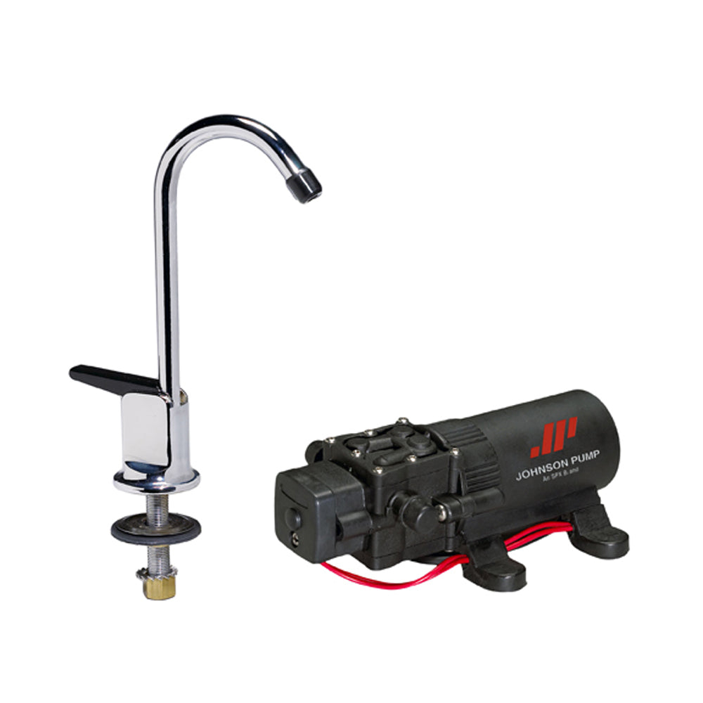 Johnson Pump 1.1 Pump/Faucet Combo 12V - Deckhand Marine Supply