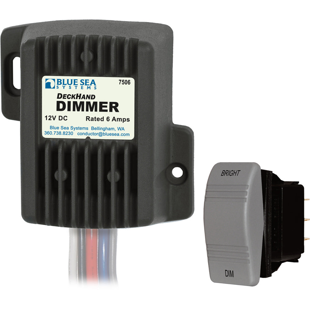 Blue Sea 7506 DeckHand Dimmer - 6 Amp/12V - Deckhand Marine Supply