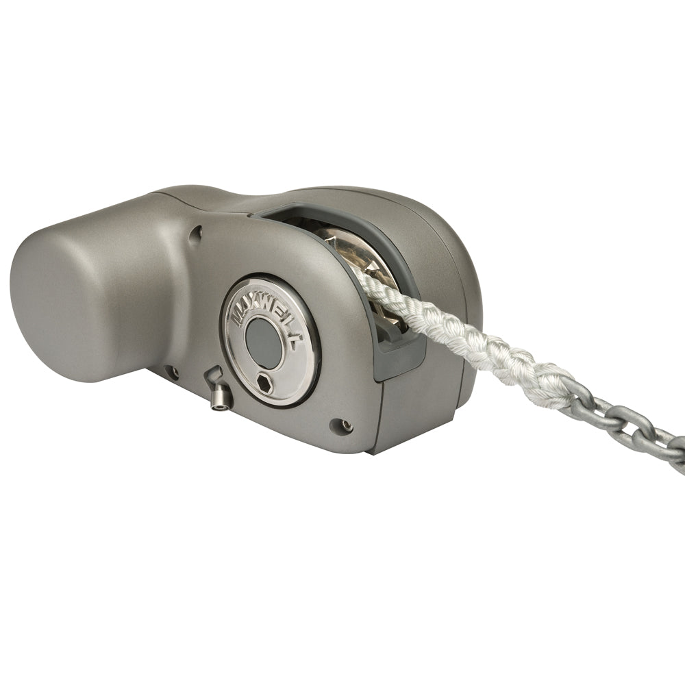 Maxwell HRC6 12V Horizontal Freefall Rope/Chain Series 1/4" Chain 1/2" Rope - Deckhand Marine Supply