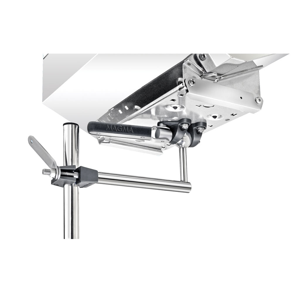 Magma Vertical LeveLock Round Rail Mount - Standard Rails - Deckhand Marine Supply