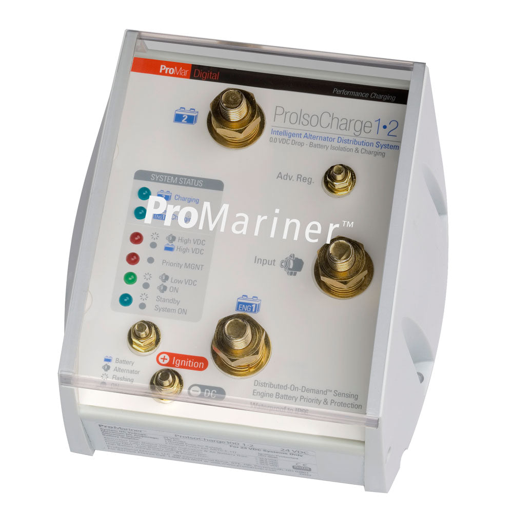 ProMariner ProIsoCharge Battery Isolator 180Amp 1-Alt 2-Bat - 12V - Deckhand Marine Supply