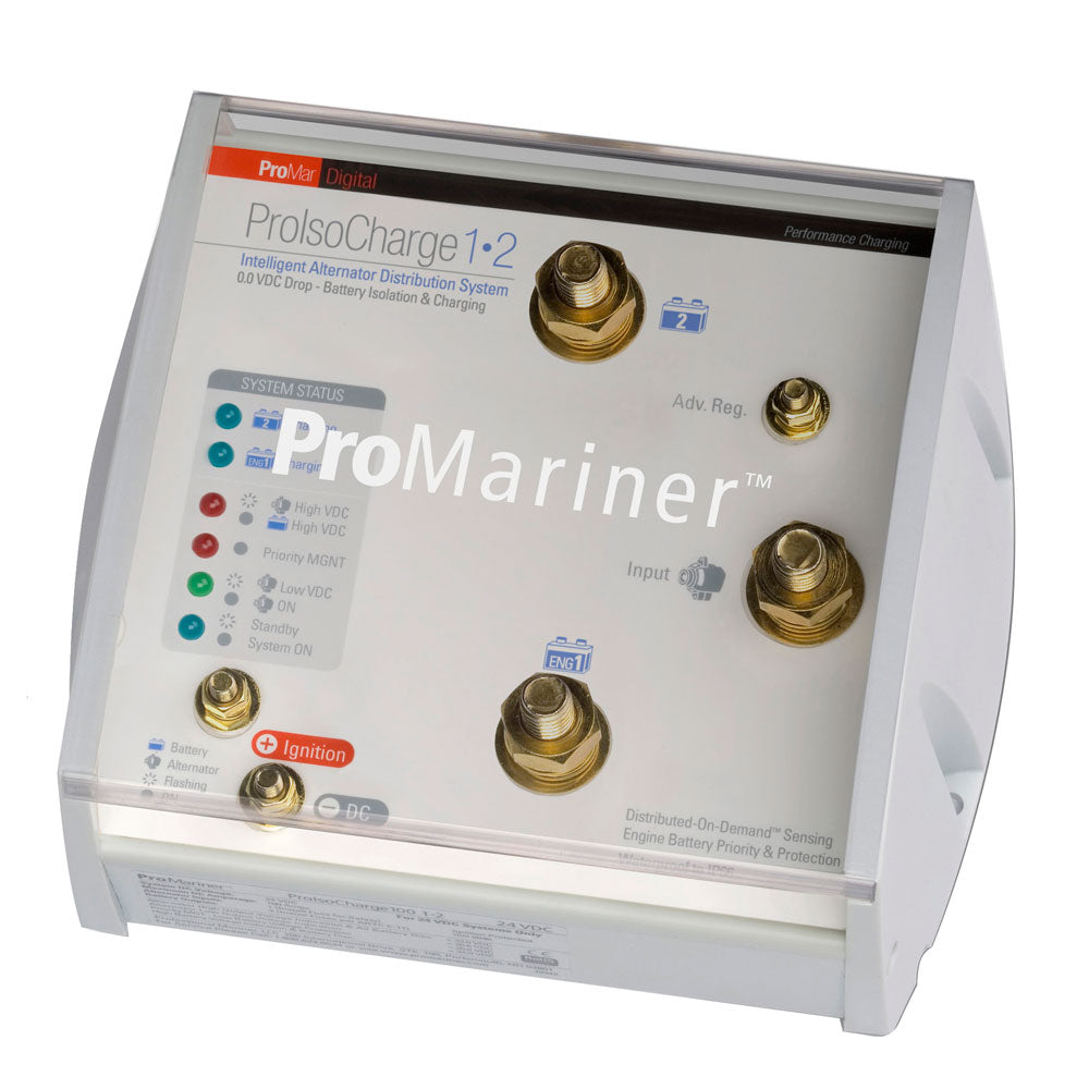 ProMariner ProIsoCharge Battery Isolator 250Amp 1-Alt 2-Bat - 12V - Deckhand Marine Supply