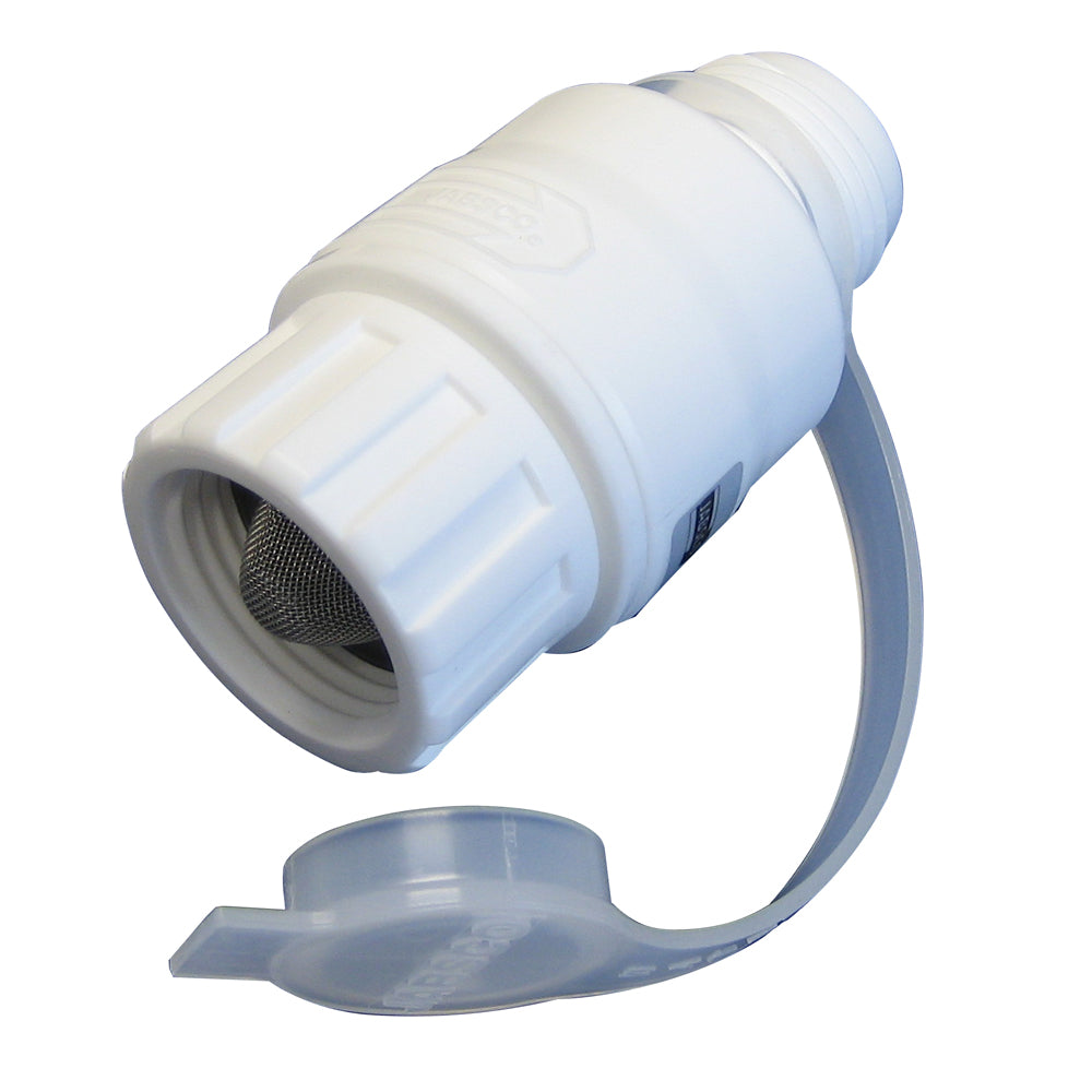 Jabsco In-Line Water Pressure Regulator 45psi - White - Deckhand Marine Supply