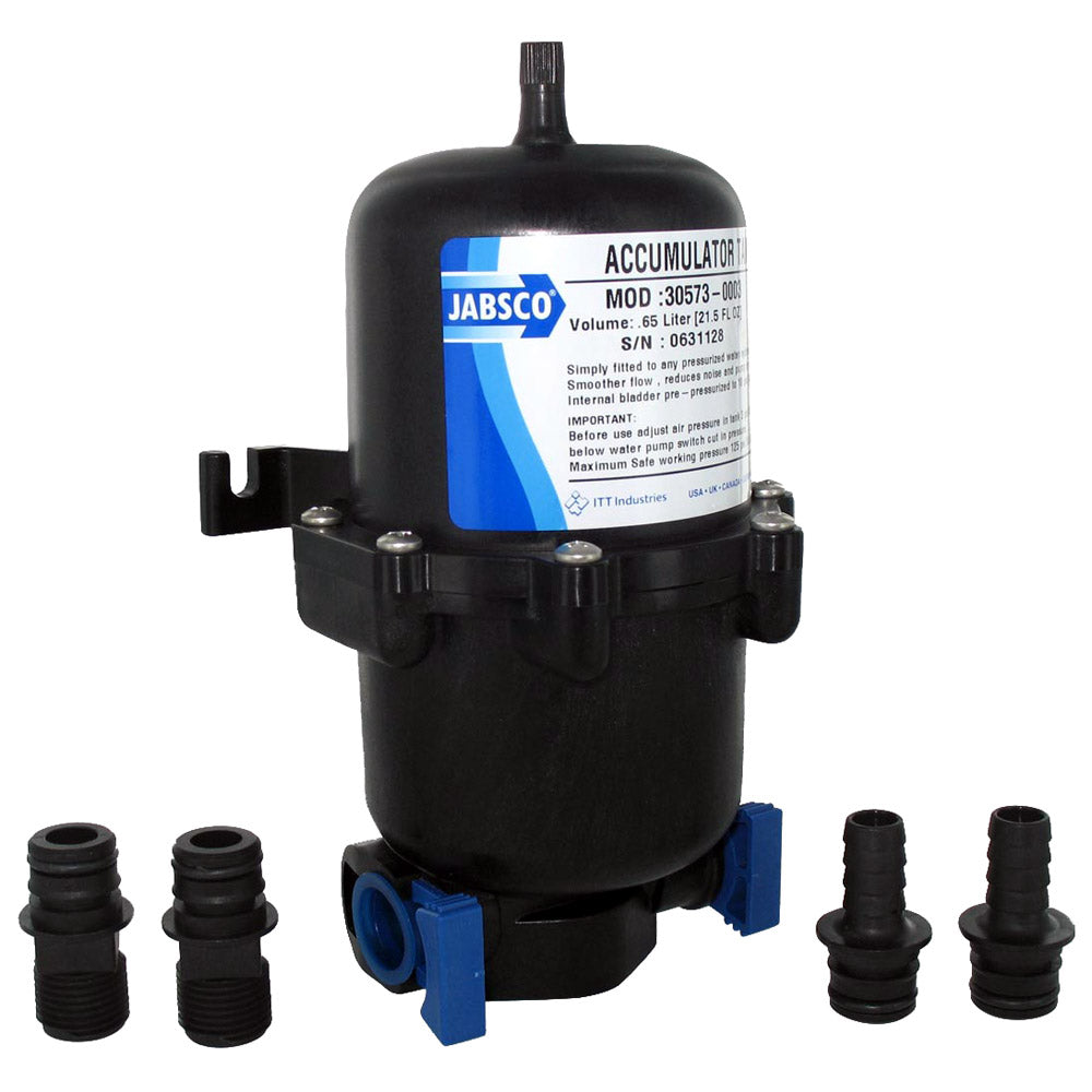 Jabsco .65L Mini Accumulator Tank w/Internal Bladder - Deckhand Marine Supply