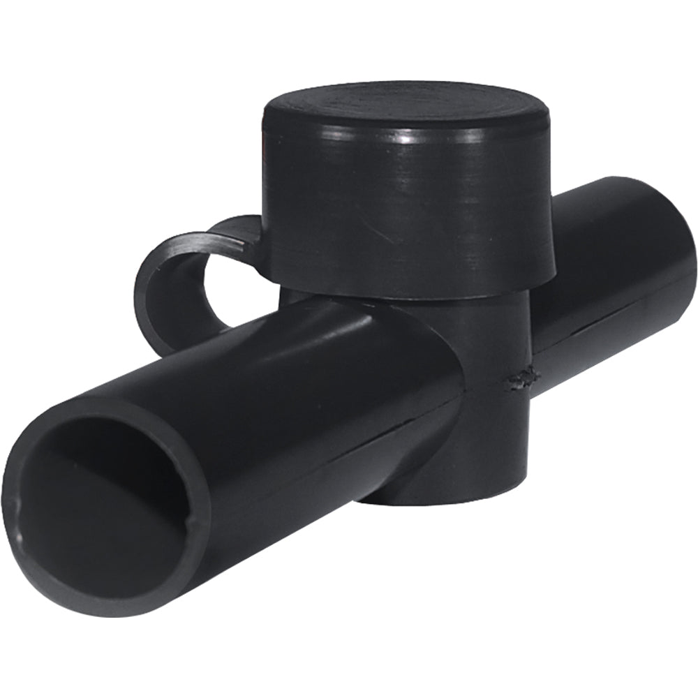 Blue Sea 4002 Cable Cap Dual Entry - Black - Deckhand Marine Supply