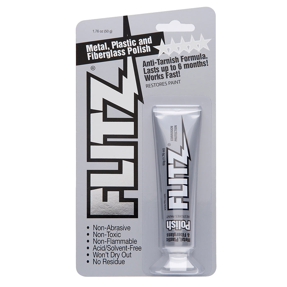 Flitz Polish - Paste - 1.76 oz. Tube - Deckhand Marine Supply