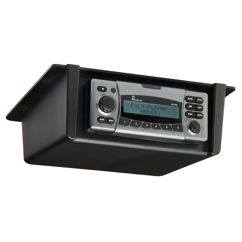 Poly-Planar RM-10 Underdash/Overhead Radio Mount - Deckhand Marine Supply