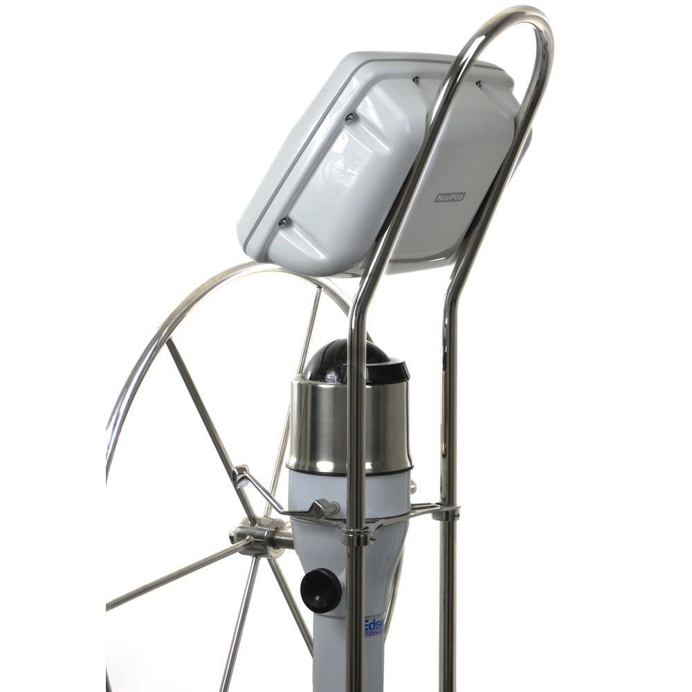 NavPod AG18 9.5" Wide AngleGuard  - Single Bend - 1" Diameter - Deckhand Marine Supply
