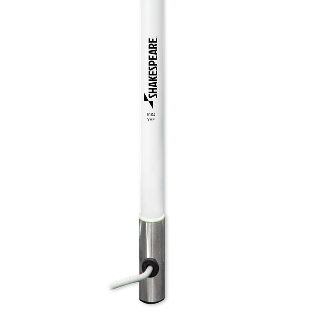 Shakespeare 5104 VHF 4' Antenna - Deckhand Marine Supply