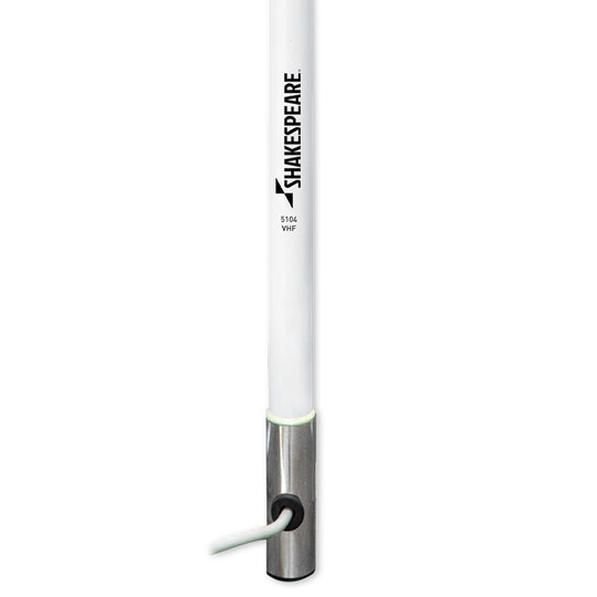 Shakespeare 5104 VHF 4' Antenna - Deckhand Marine Supply