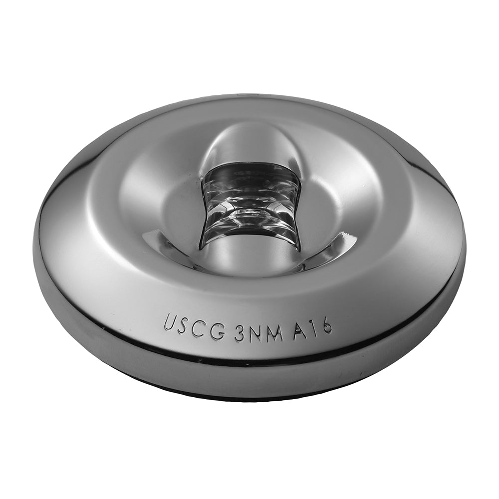 Attwood LED 3-Mile Transom Light - Round - Deckhand Marine Supply