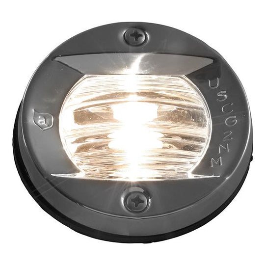 Attwood Vertical, Flush Mount Transom Light - Round - Deckhand Marine Supply
