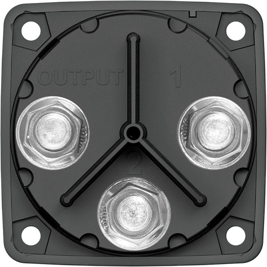 Blue Sea 6007200 Battery Switch Mini - 4 Position - Black - Deckhand Marine Supply