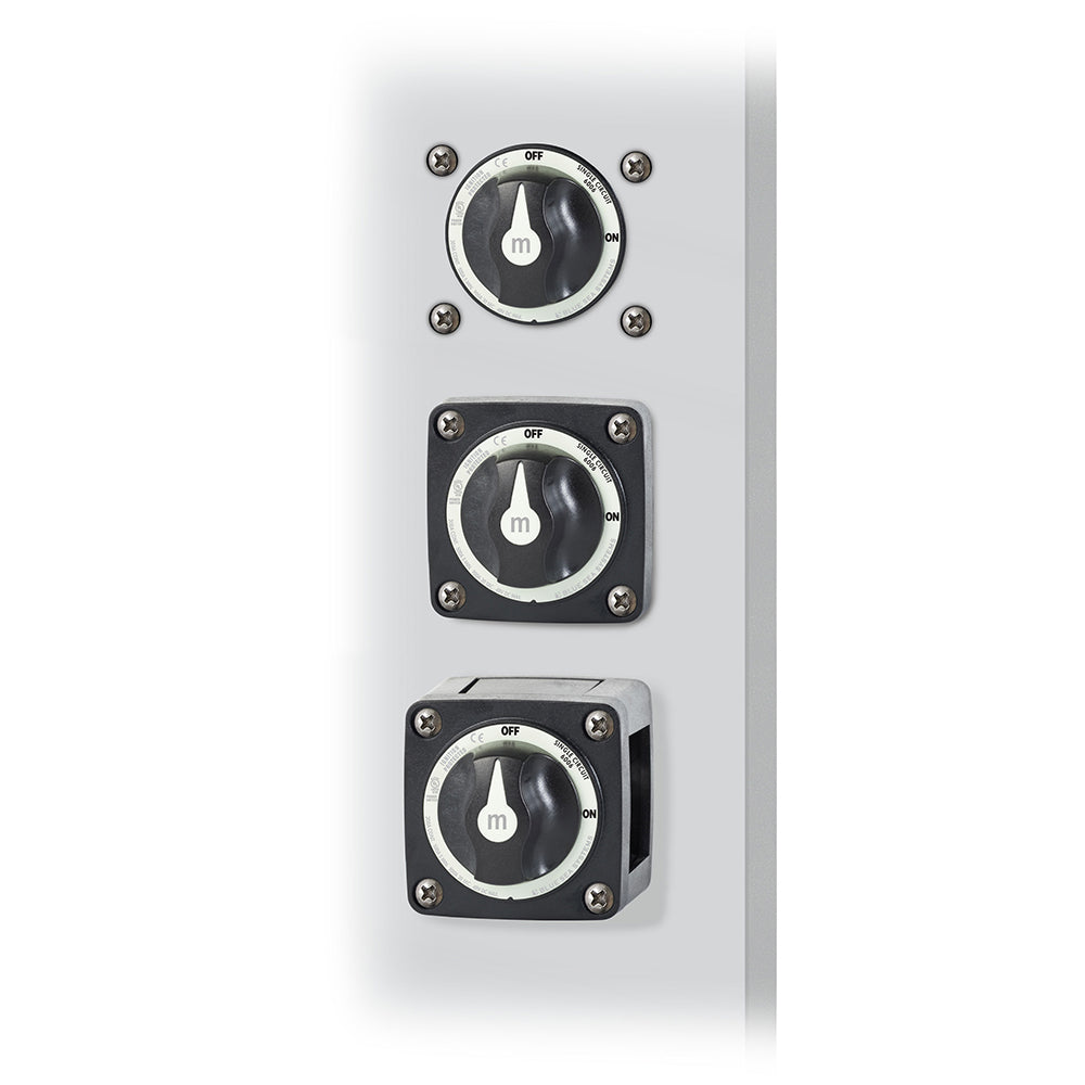 Blue Sea 6006200 Battery Switch Mini ON/OFF - Black - Deckhand Marine Supply