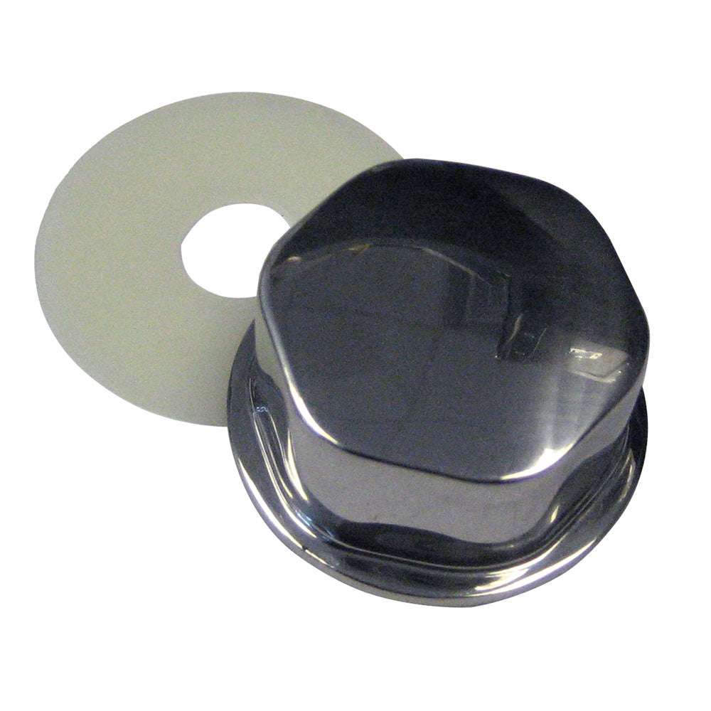 Schmitt Marine 12mm Center Nut f/7XX Series Steering Wheels f/Uflex Helms - Deckhand Marine Supply