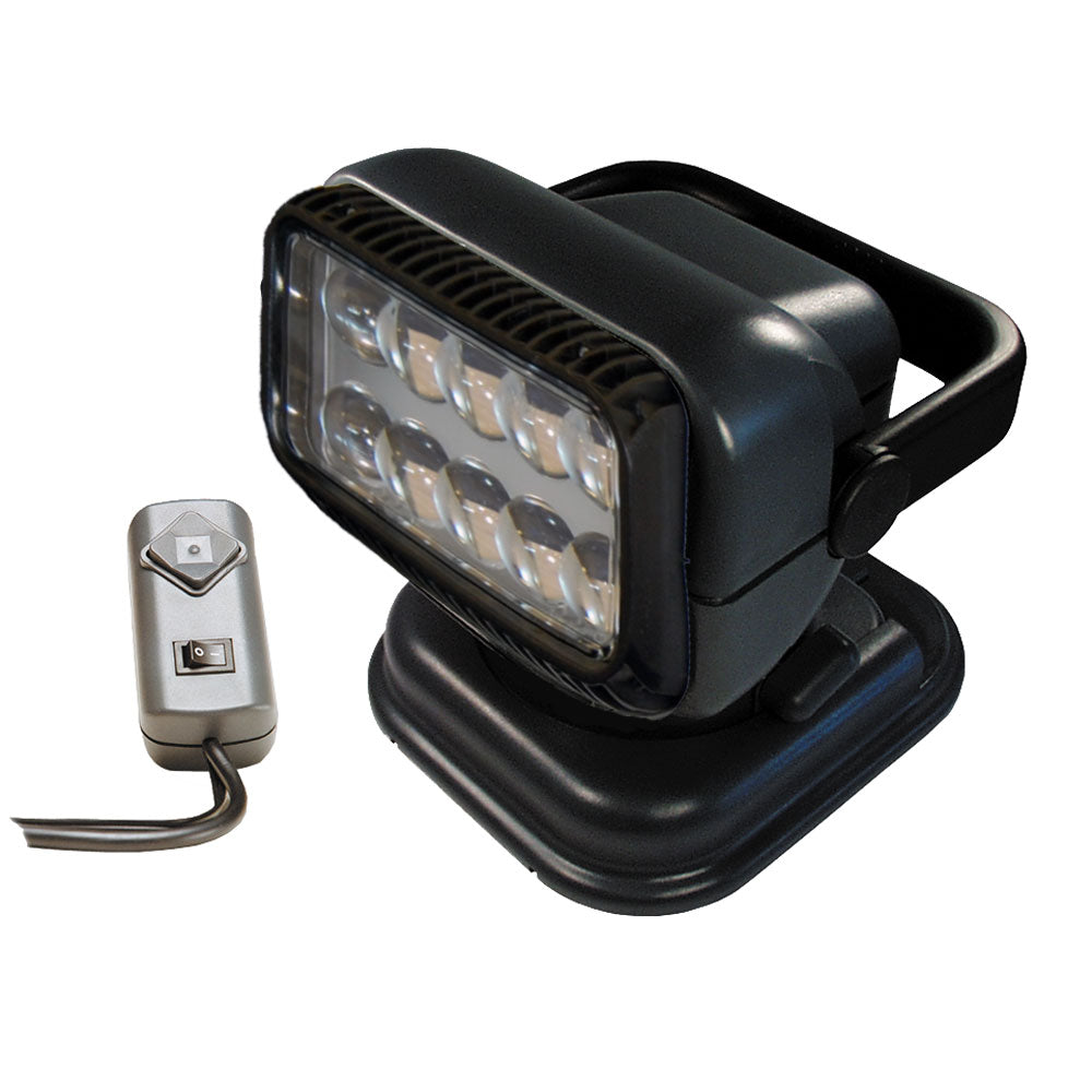 Golight Portable RadioRay LED w/Wired Remote - Grey - Deckhand Marine Supply