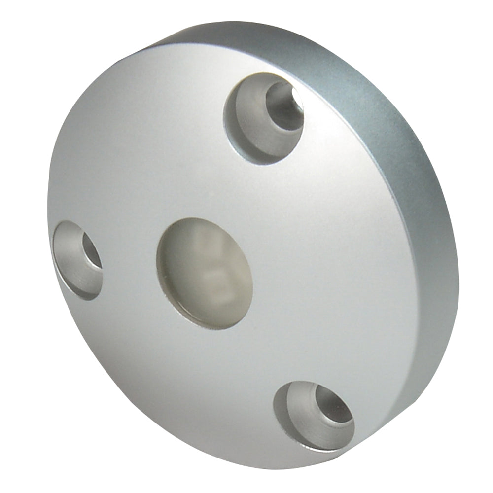 Lumitec High Intensity "Anywhere" Light - Brushed Housing - White Non-Dimming - Deckhand Marine Supply
