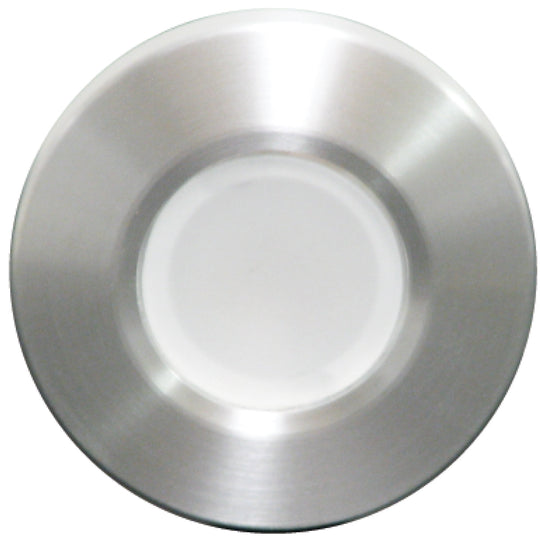 Lumitec Orbit - Flush Mount Down Light - Brushed Finish - 4-Color White/Red/Blue/Purple Non-Dimming - Deckhand Marine Supply