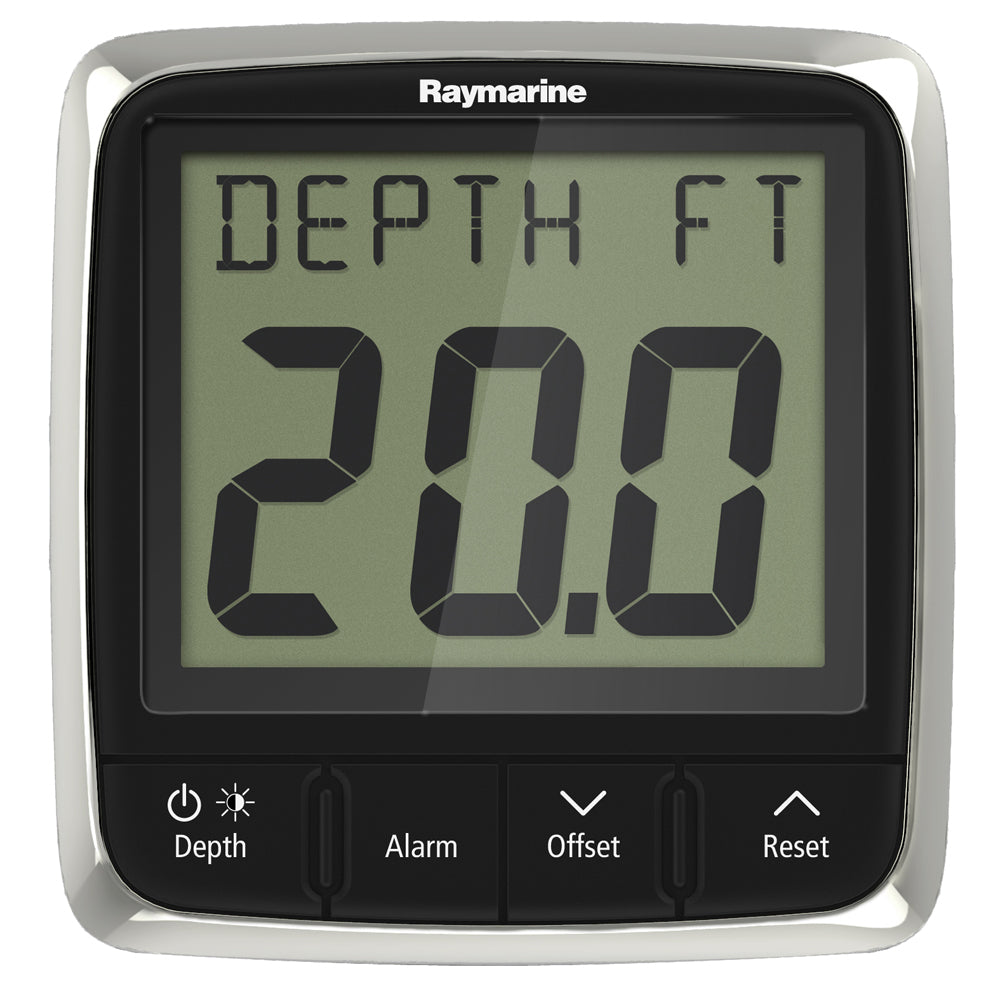 Raymarine i50 Depth Display System w/Thru-Hull Transducer - Deckhand Marine Supply