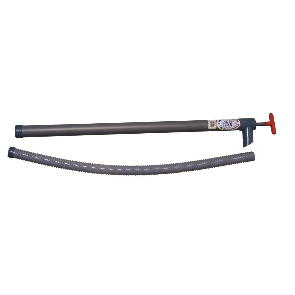 Beckson Thirsty-Mate Pump 36" w/36" Flexible Reinforced Hose - Deckhand Marine Supply