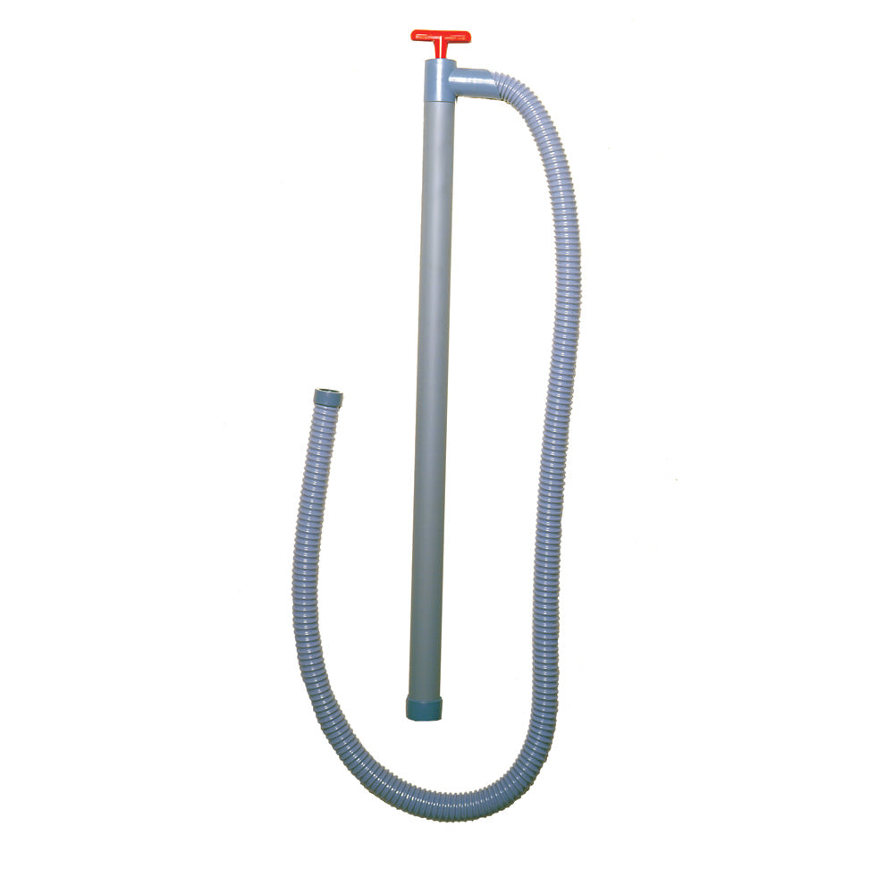 Beckson Thirsty-Mate Pump 36" w/72" Flexible Reinforced Hose - Deckhand Marine Supply