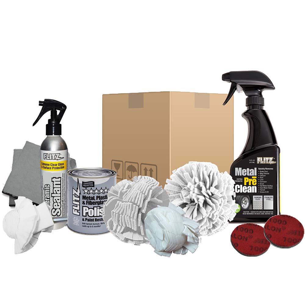 Flitz Detailers Choice Kit *In Box - Deckhand Marine Supply