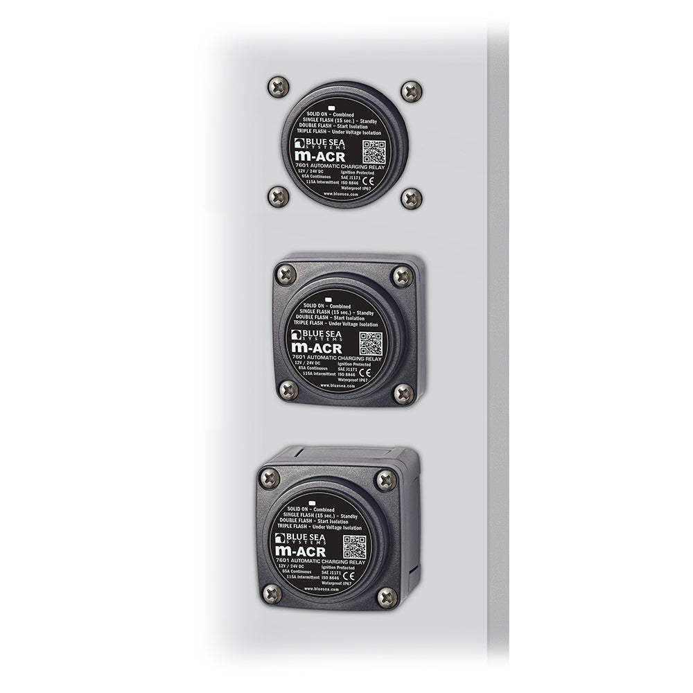Blue Sea 7601 DC Mini ACR Automatic Charging Relay - 65 Amp - Deckhand Marine Supply