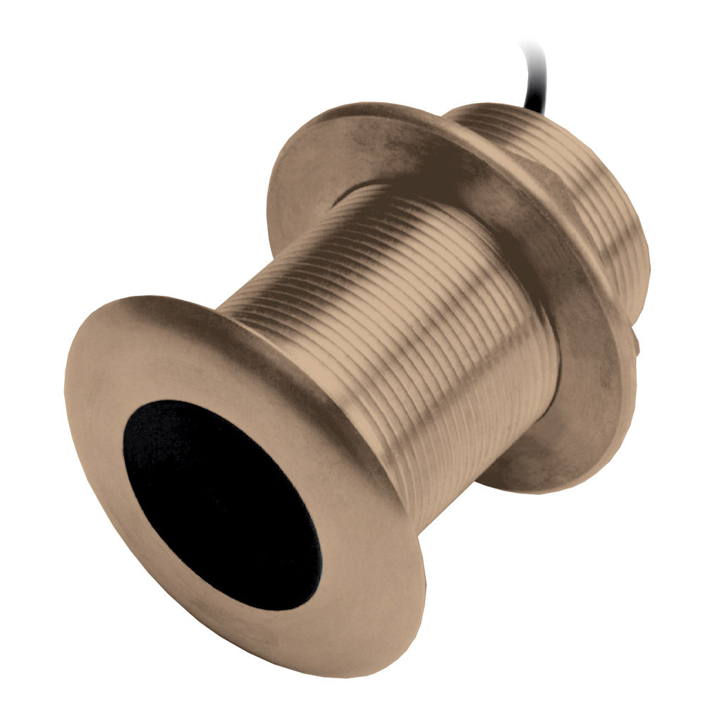 Garmin B75M Bronze 12 Degree Thru-Hull Transducer - 600W, 8-Pin - Deckhand Marine Supply