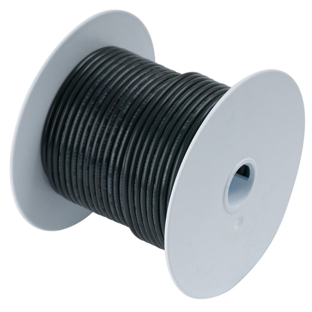 Ancor Black 4 AWG Battery Cable - 100' - Deckhand Marine Supply