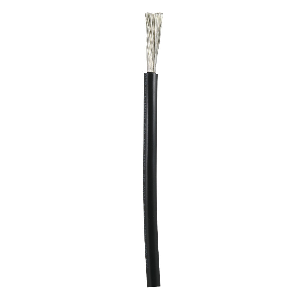 Ancor Black 4 AWG Battery Cable - Sold By The Foot - Deckhand Marine Supply