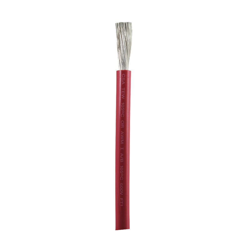 Ancor Red 1 AWG Battery Cable - Sold By The Foot - Deckhand Marine Supply