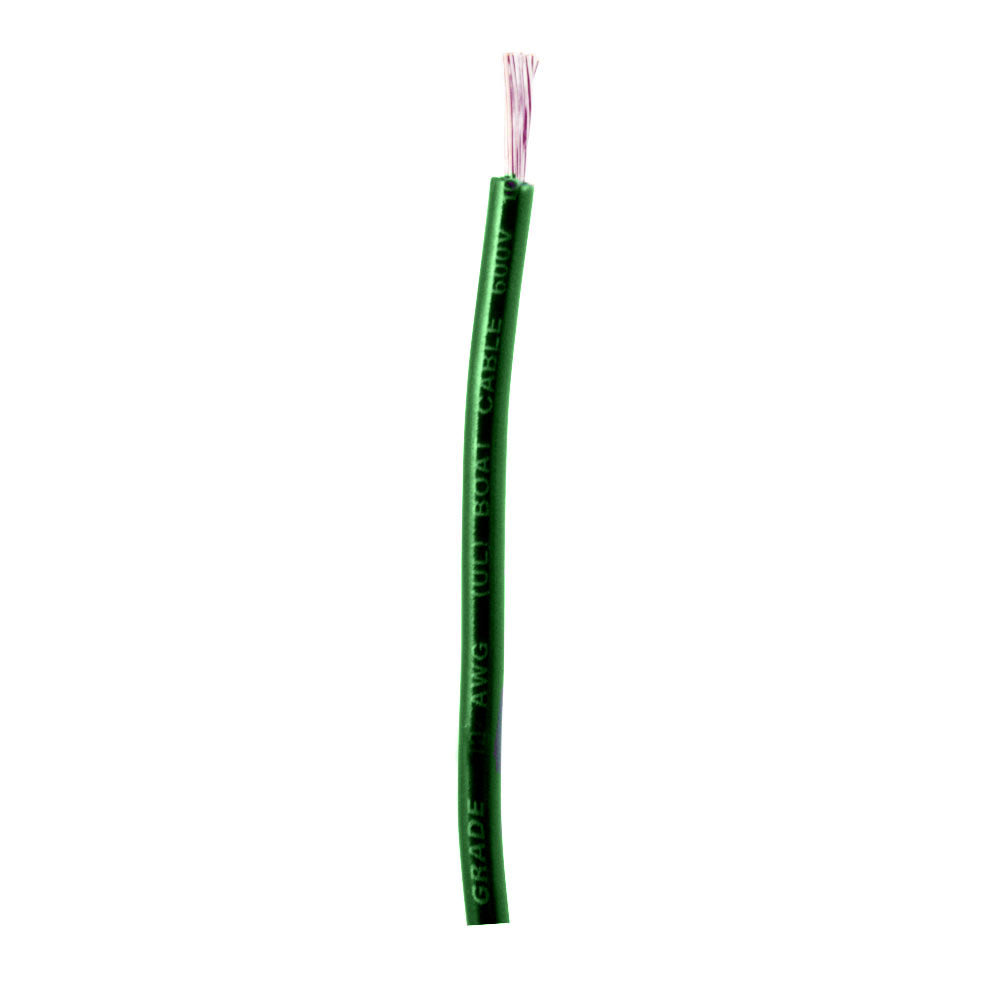 Ancor Green 6 AWG Battery Cable - Sold By The Foot - Deckhand Marine Supply