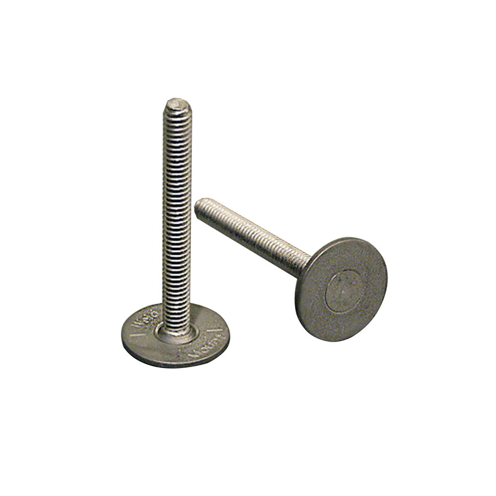 Weld Mount 1" Tall Stainless Panel Stud w/0.62" Base & #8 x 32 Thread - Qty. 15 - Deckhand Marine Supply