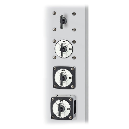Blue Sea 6005200 Battery Switch Single Circuit ON-OFF - Black - Deckhand Marine Supply