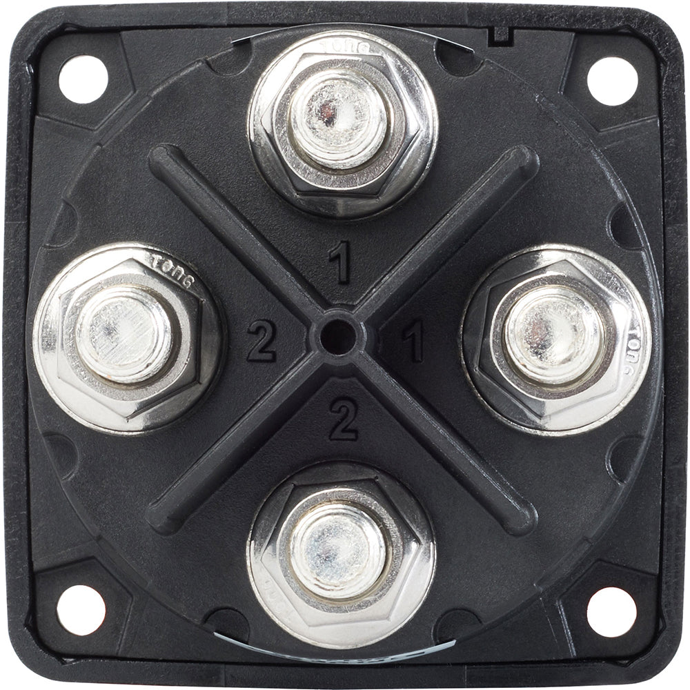 Blue Sea 6011200 m-Series Battery Switch Dual Circuit Plus - Black - Deckhand Marine Supply