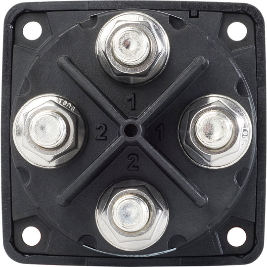 Blue Sea 6011200 m-Series Battery Switch Dual Circuit Plus - Black - Deckhand Marine Supply