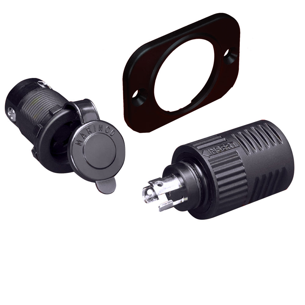 Marinco ConnectPro Charging/Trolling System Receptacle & Plug - Deckhand Marine Supply