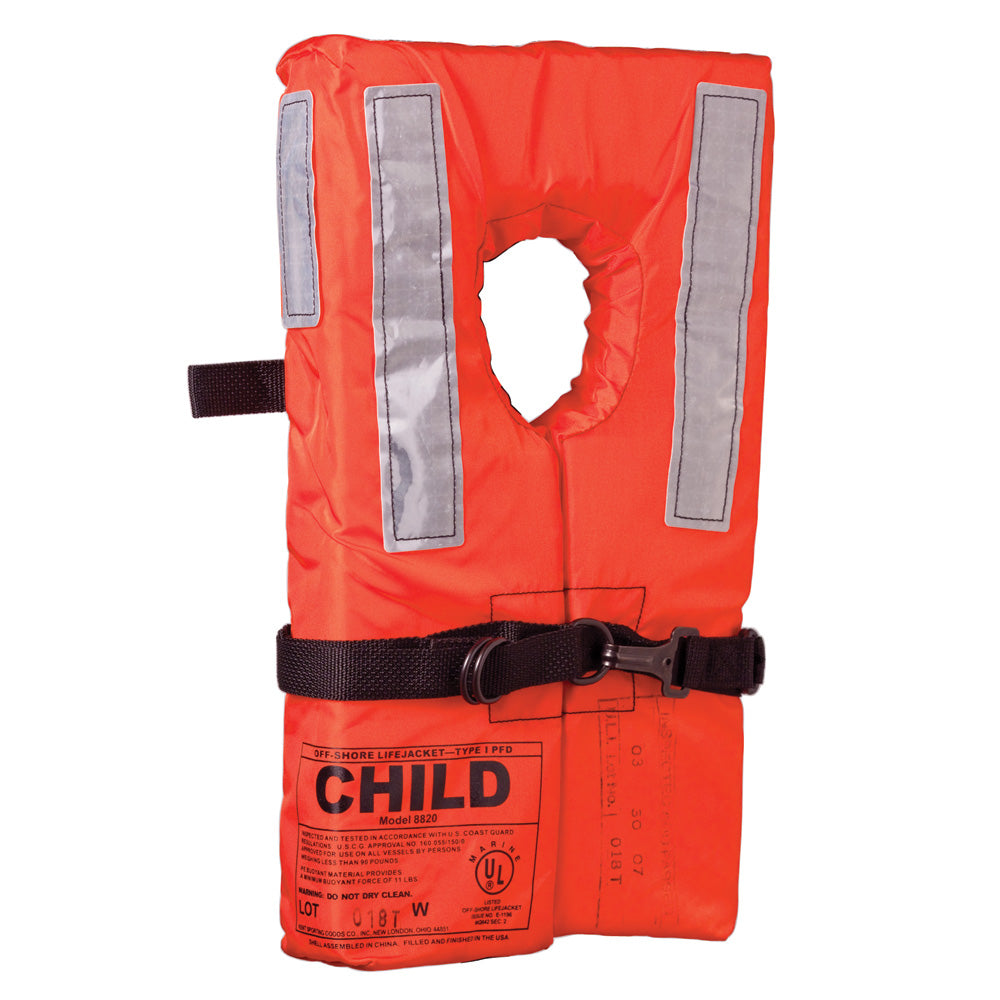 Kent Type 1 Collar Style Life Jacket - Child - Deckhand Marine Supply