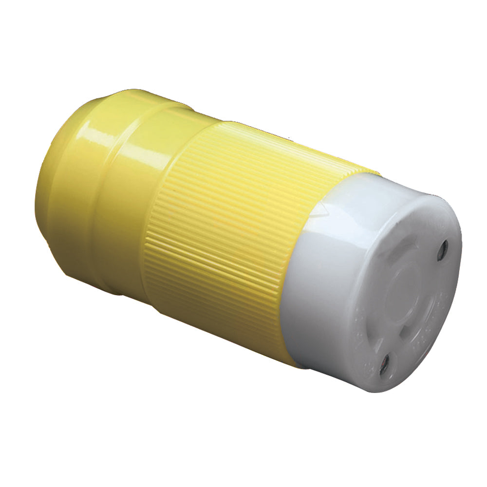 Marinco 6360CRN 50A 125V Female Locking Connector - Deckhand Marine Supply
