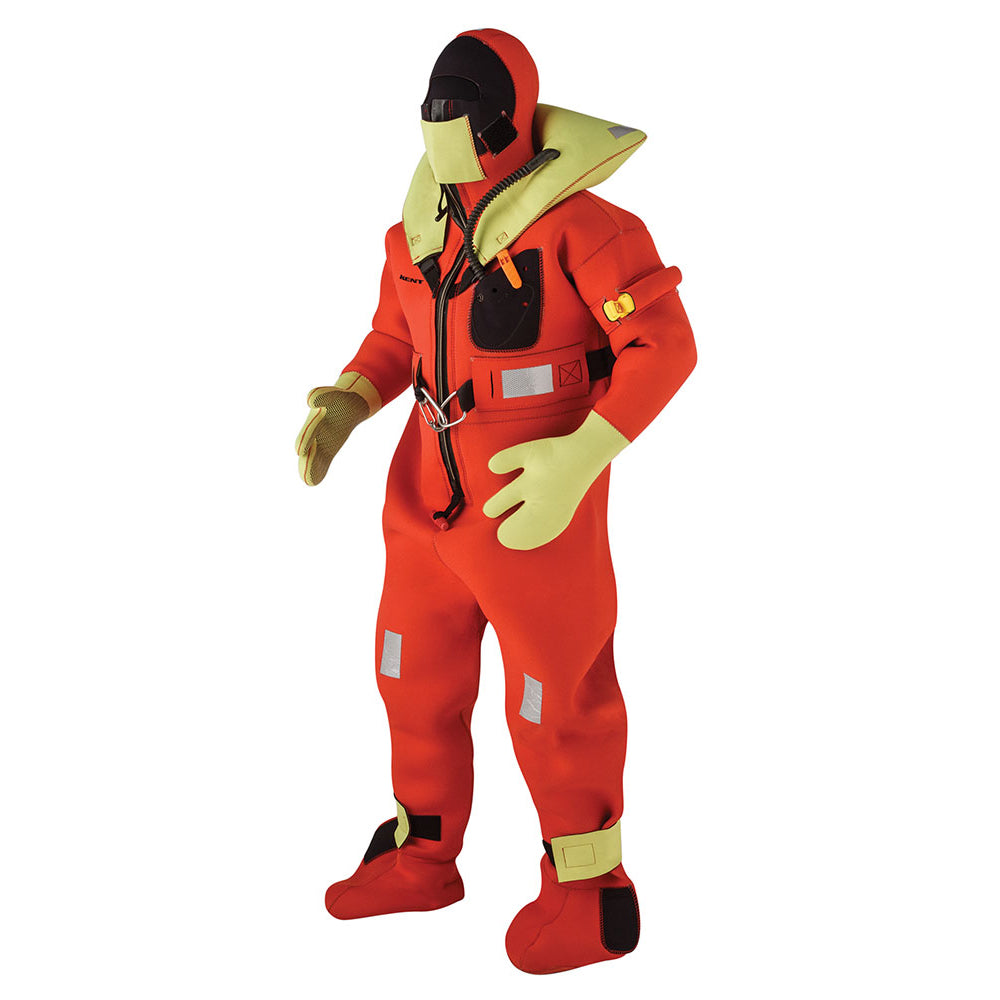 Kent Commerical Immersion Suit - USCG/SOLAS Version - Orange - Universal - Deckhand Marine Supply