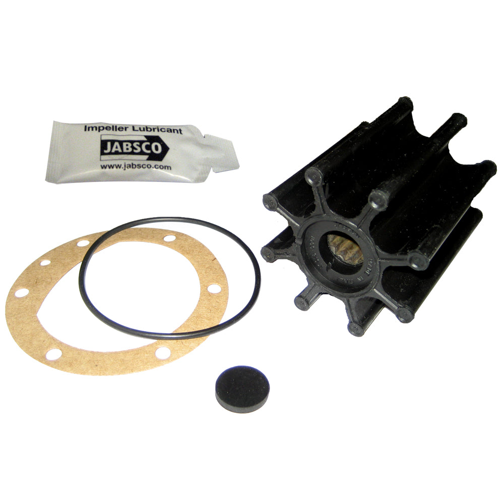 Jabsco Impeller Kit - 8 Blade - Neoprene - 2-9/16" Diameter x 3" W, 5/8" Shaft Diameter - Deckhand Marine Supply